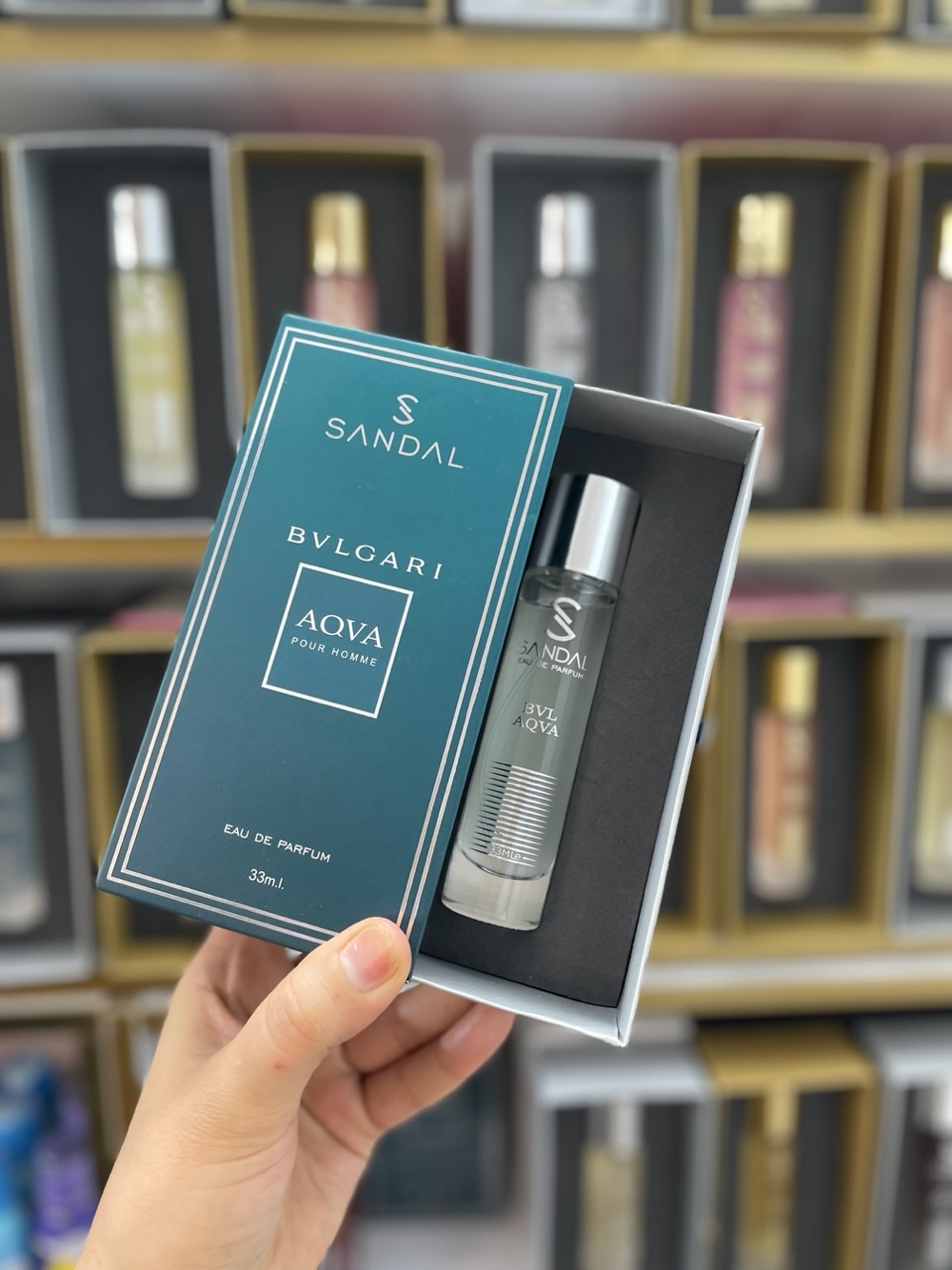 عطر ۳۳میل صندل BVLGARI - Aqva Pour Homme بولگاری آکوا پور هوم